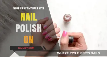 Biting Nails with Polish: Risks, Consequences, and Healthier Alternatives