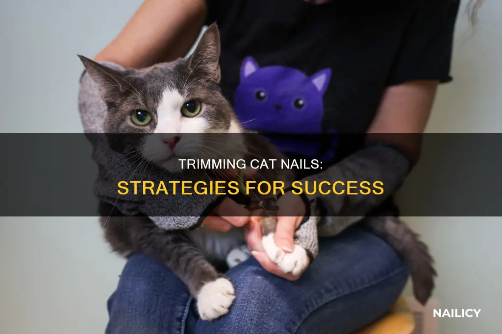 what if my cat wont let me trim her nails