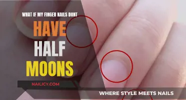 Half Moon Mystery: Embracing Unique Nail Shapes