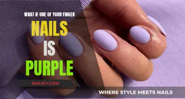 Purple Nail Mystery: Unveiling the Colorful Enigmatic Finger