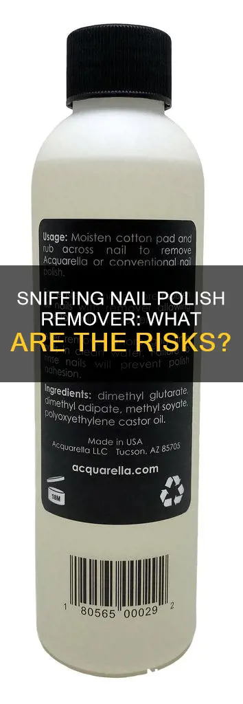 what if you sniff nail polish remover