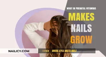 Prenatal Vitamins: Nail Growth Secrets Revealed