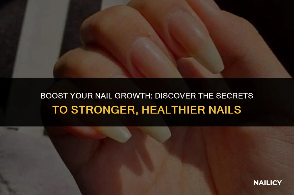 what increased nail growth