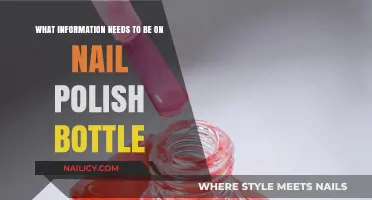 Essential Nail Polish Label Details: Ingredients, Safety, and Usage Guide