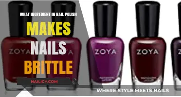 Brittle Nails: The Hidden Culprit in Your Nail Polish Formula
