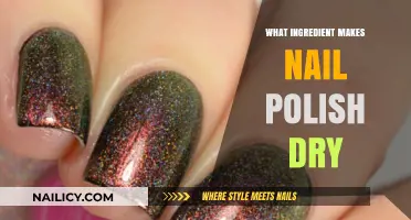 The Secret Ingredient: How Nail Polish Dries Quickly Explained