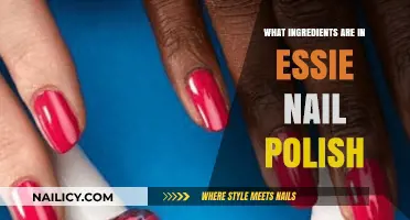 Unveiling Essie Nail Polish: Key Ingredients and Their Benefits Explained