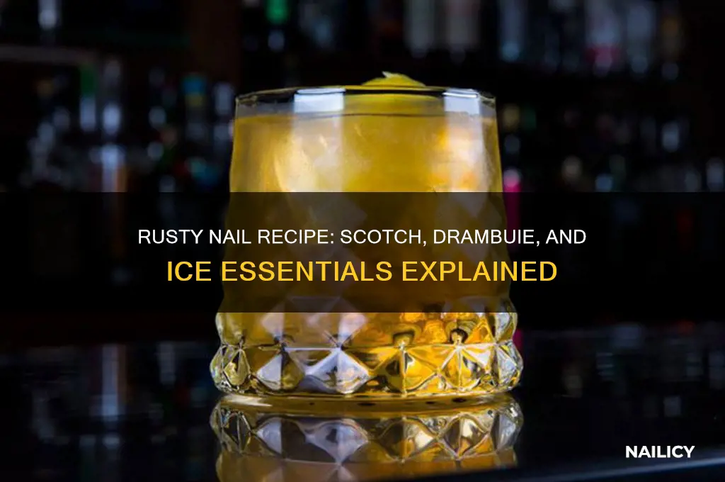 what ingredients make a rusty nail drink