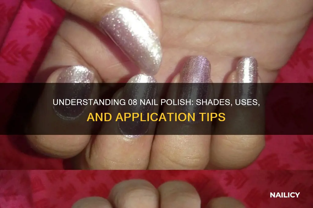what is 08 nail polish