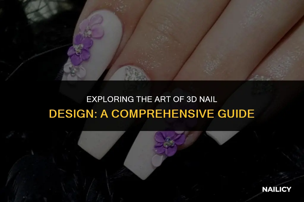 what is 3d nail design
