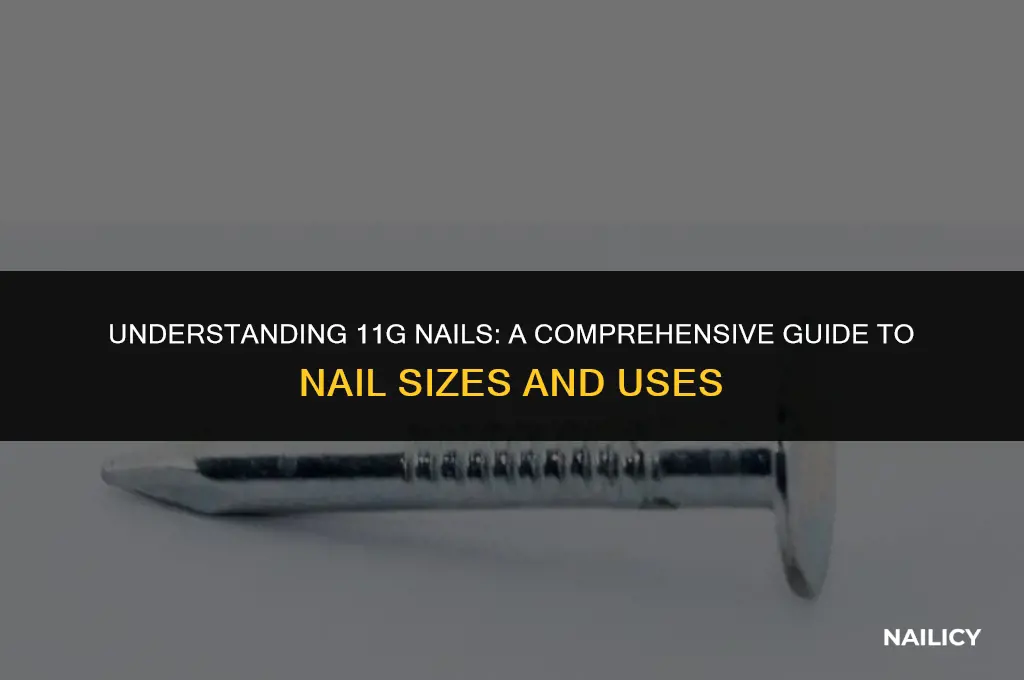 what is a 11g nail