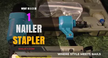 Discover the Versatile 2-in-1 Nailer Stapler Tool for DIY Projects
