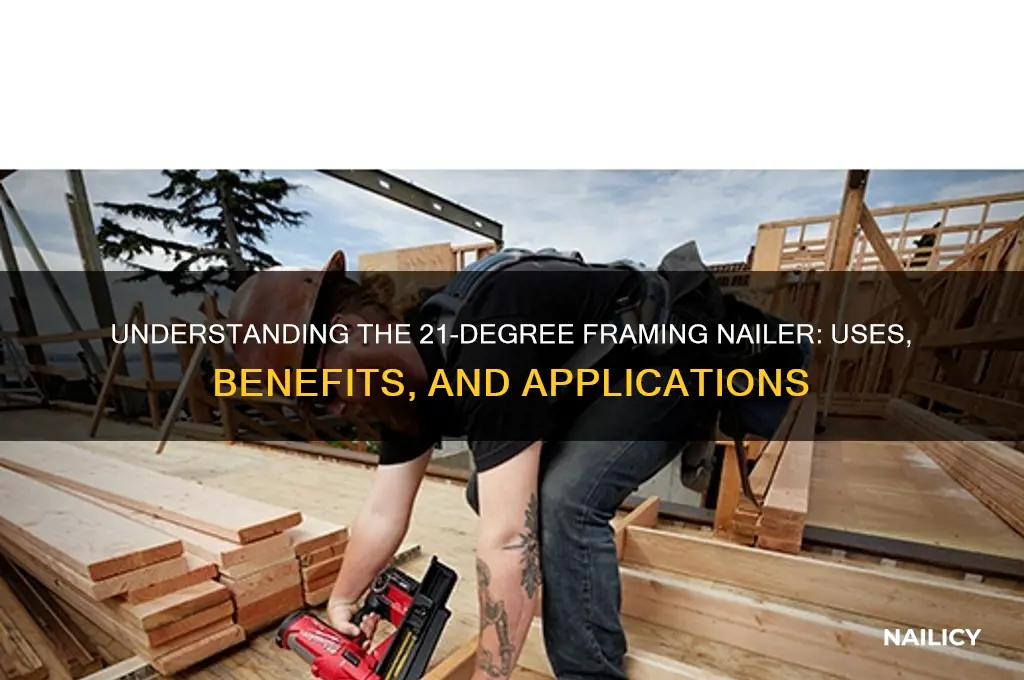 what is a 21 degree framing nailer