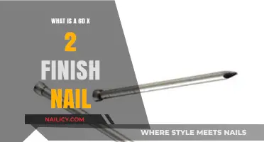 Understanding 6d x 2 Finish Nails: Uses, Sizes, and Applications