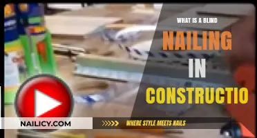 Understanding Blind Nailing: A Hidden Technique in Construction Explained