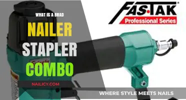Brad Nailer Stapler Combo: Versatile Tool for Woodworking and DIY Projects