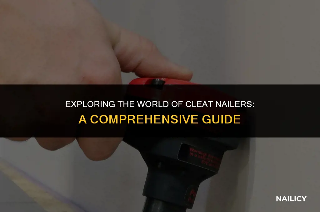 what is a cleat nailer
