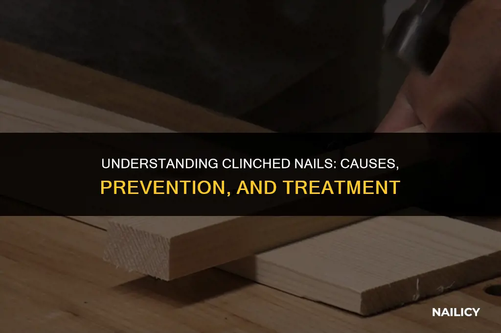 what is a clinched nail