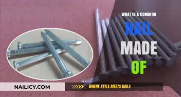 What Are Common Nails Made Of? Materials and Composition Explained