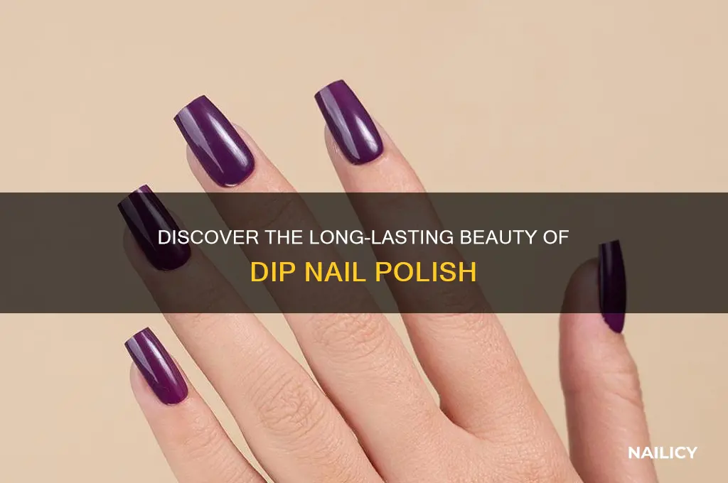 what is a dip nail polish