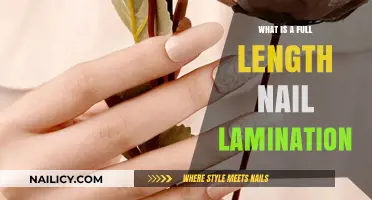 Understanding Full-Length Nail Lamination: Benefits, Process, and Aftercare Tips