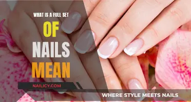 Full Set of Nails: Meaning and Maintenance Guide