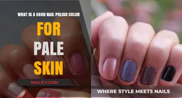 Best Nail Polish Colors to Complement Pale Skin Tones