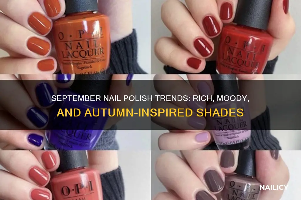 what is a good nail polish color for september