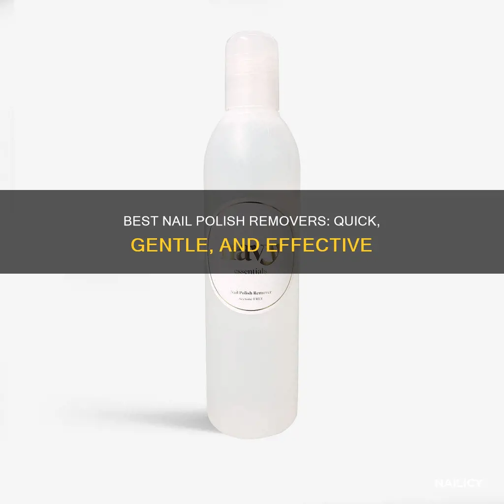 what is a good nail polsih remover