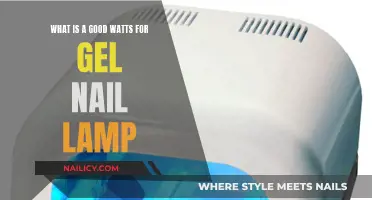 Gel Nail Lamps: How Many Watts Do You Need?