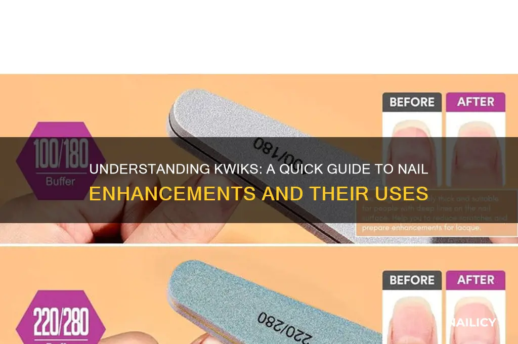 what is a kwik in a nail