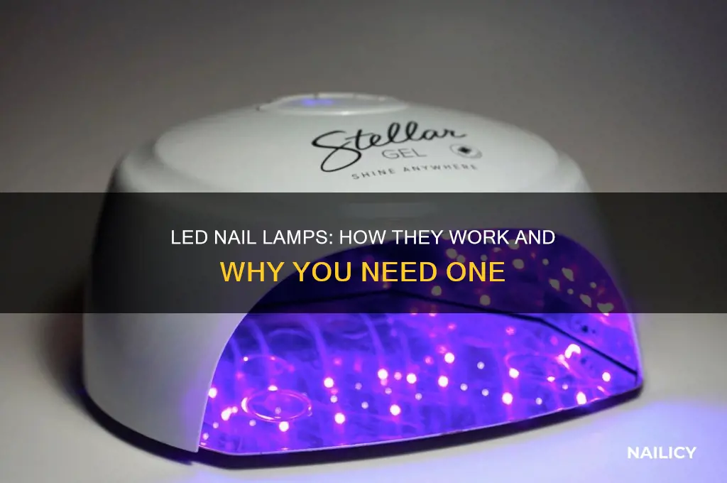 what is a led lamp for nails