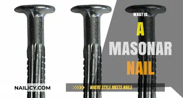 Unveiling the Mystery: What Is a Masonry Nail?