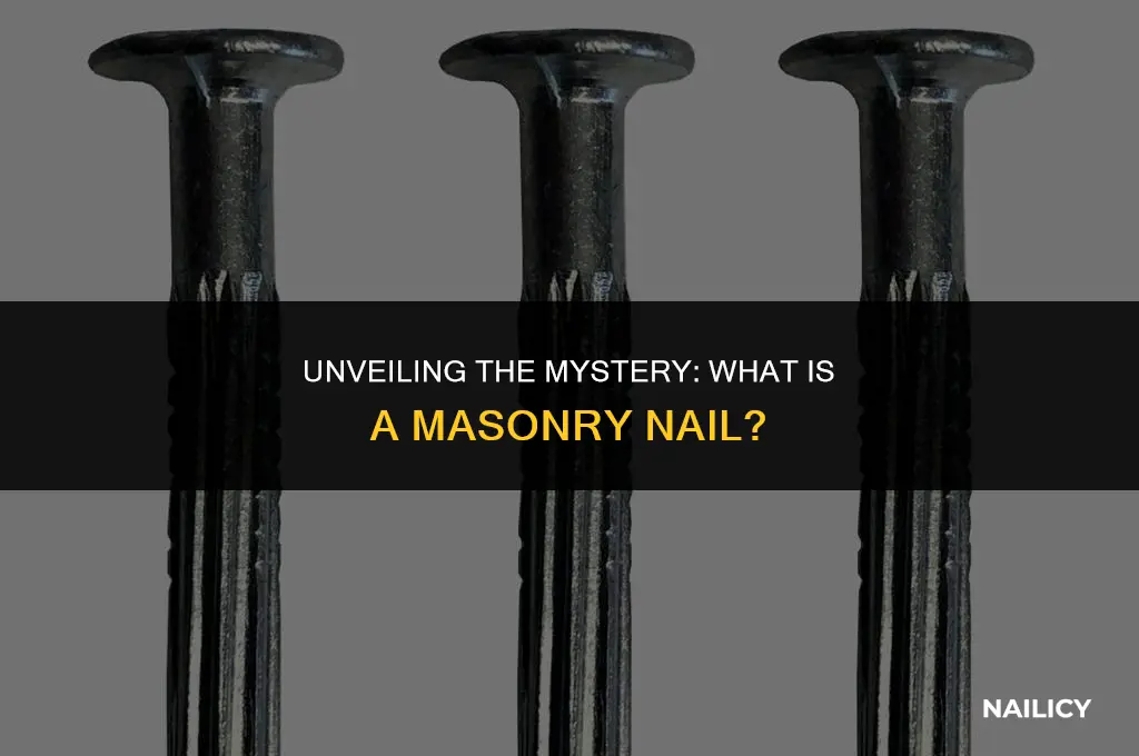 what is a masonar nail
