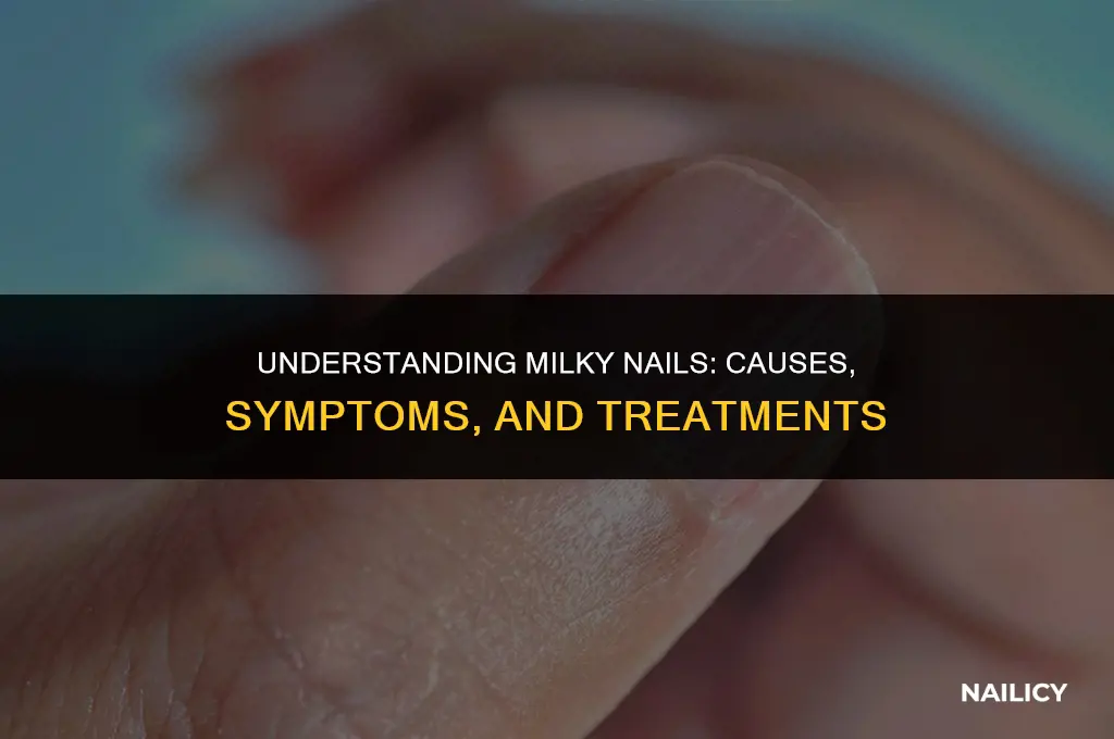 what is a milky nail