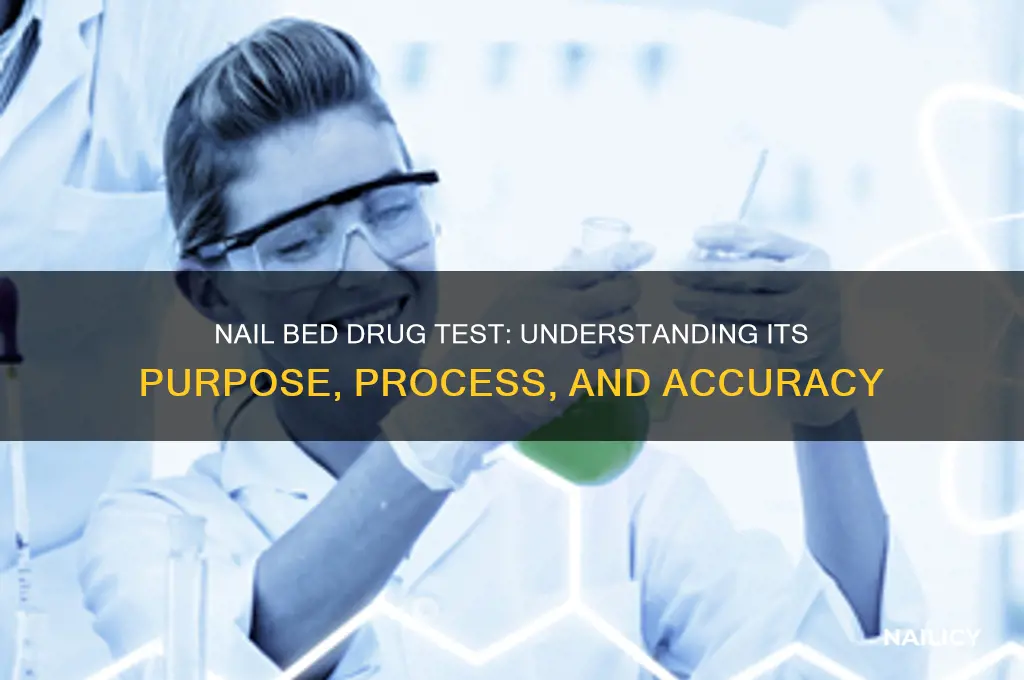what is a nail bed drug test