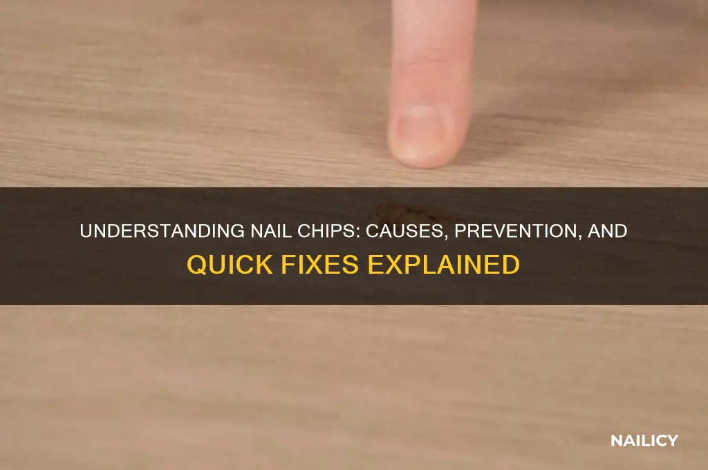 what is a nail chip