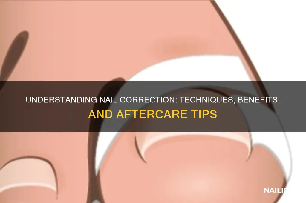 what is a nail correction