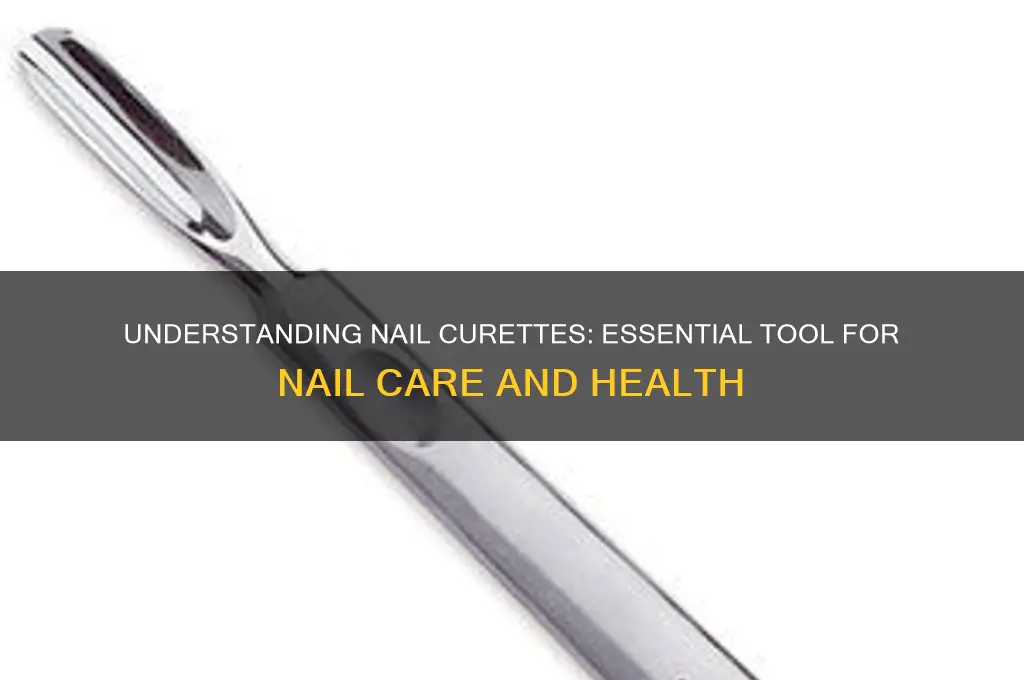 what is a nail curette