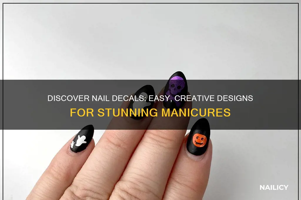 what is a nail decal