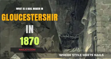 Nail Making in 1870s Gloucestershire: A Historical Craftsmanship Overview