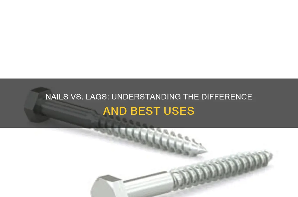 what is a nail or a lag