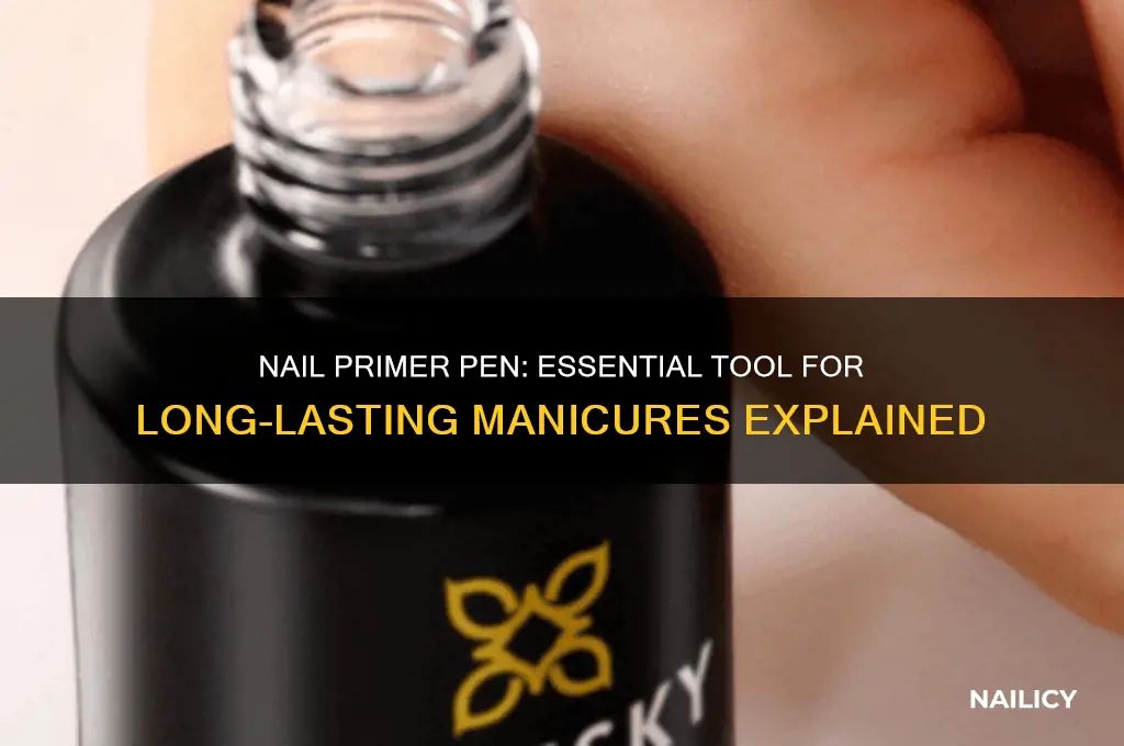 what is a nail primer pen for
