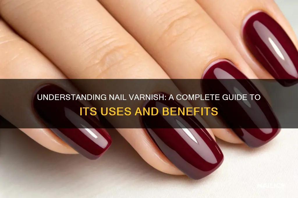 what is a nail varnish