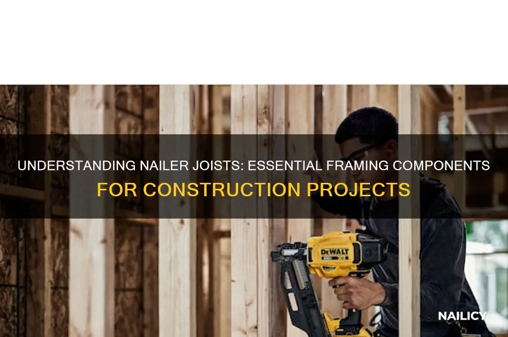 what is a nailer joist