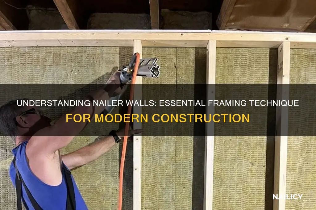 what is a nailer wall