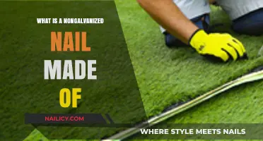 Understanding Nongalvanized Nails: Materials, Composition, and Common Uses