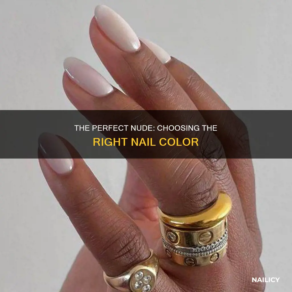 what is a nude finger nail color