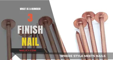 Understanding the Number 3 Finish Nail: Uses, Sizes, and Applications