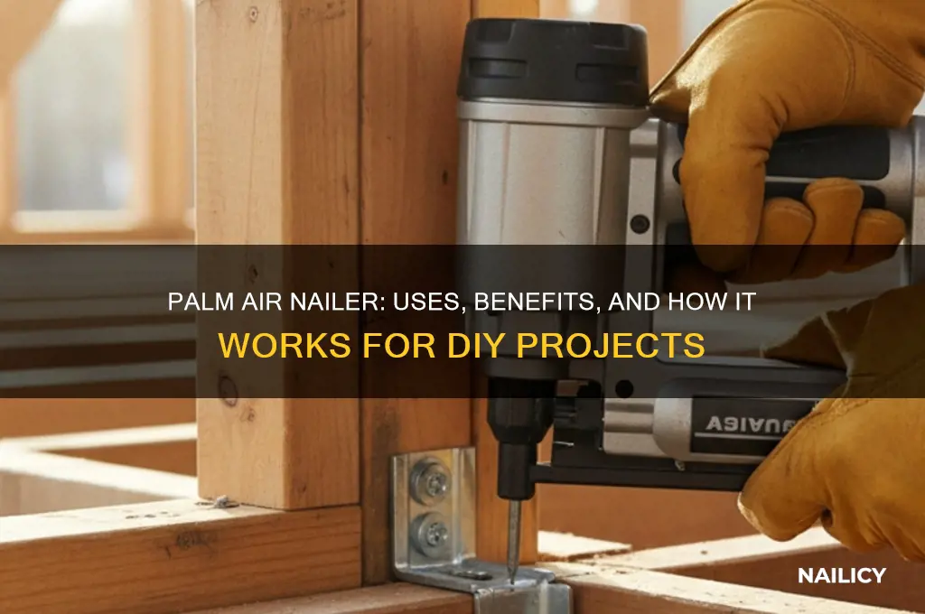 what is a palm air nailer do